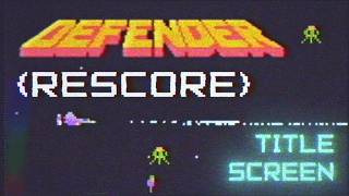 Title Screen - Defender (Atari 5200) Fan-Score
