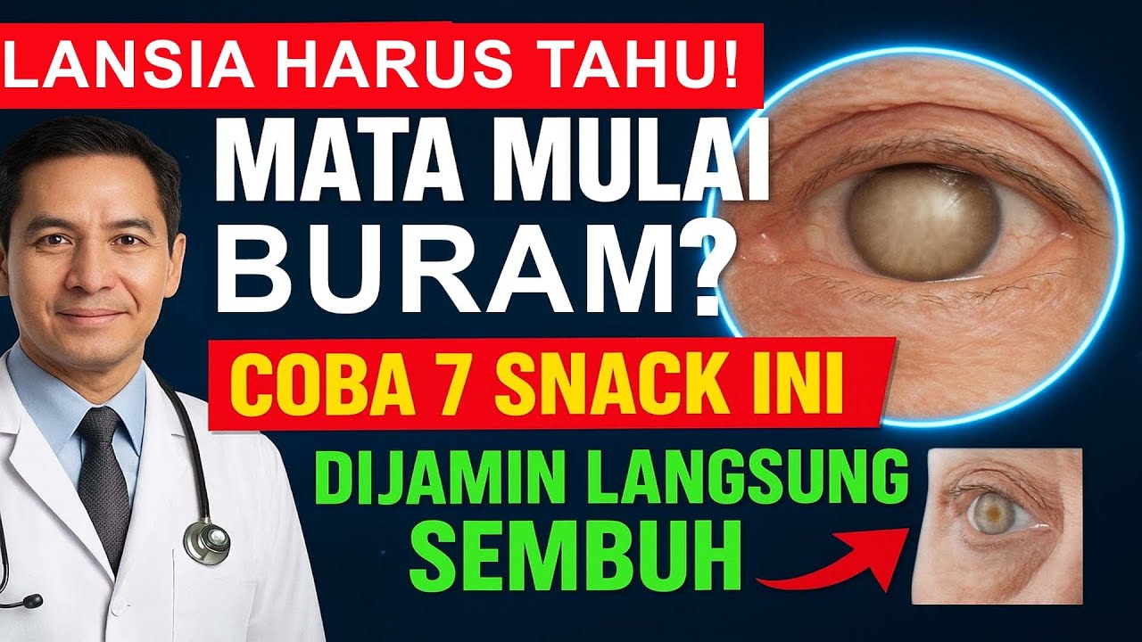 Mata Mulai Buram? Coba 7 Camilan Ini, Efeknya Cepat Terasa
