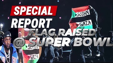 Flag Raised at Super Bowl Halftime Show Surprise
