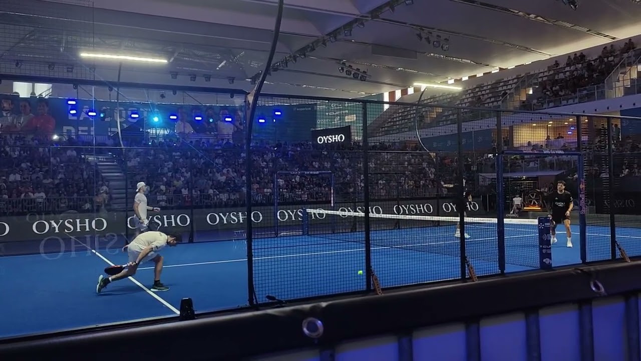Agustin Tapia y Arturo Coello arrasando en el Premier Padel de Tarragona