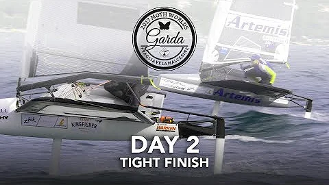 Day 2 Tight Finish - 2017 McDougall + McConaghy Moth Worlds