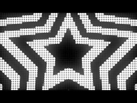 فيديو 4K 1 Hour White Star Tunnel Y2K Colorful Aesthetic LED Lights Background Video Screensaver