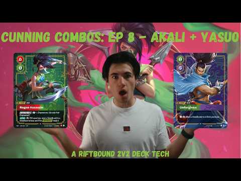 Cunning Combos: Riftbound 2v2 Deck Techs Episode 8 - Akali/Yasuo