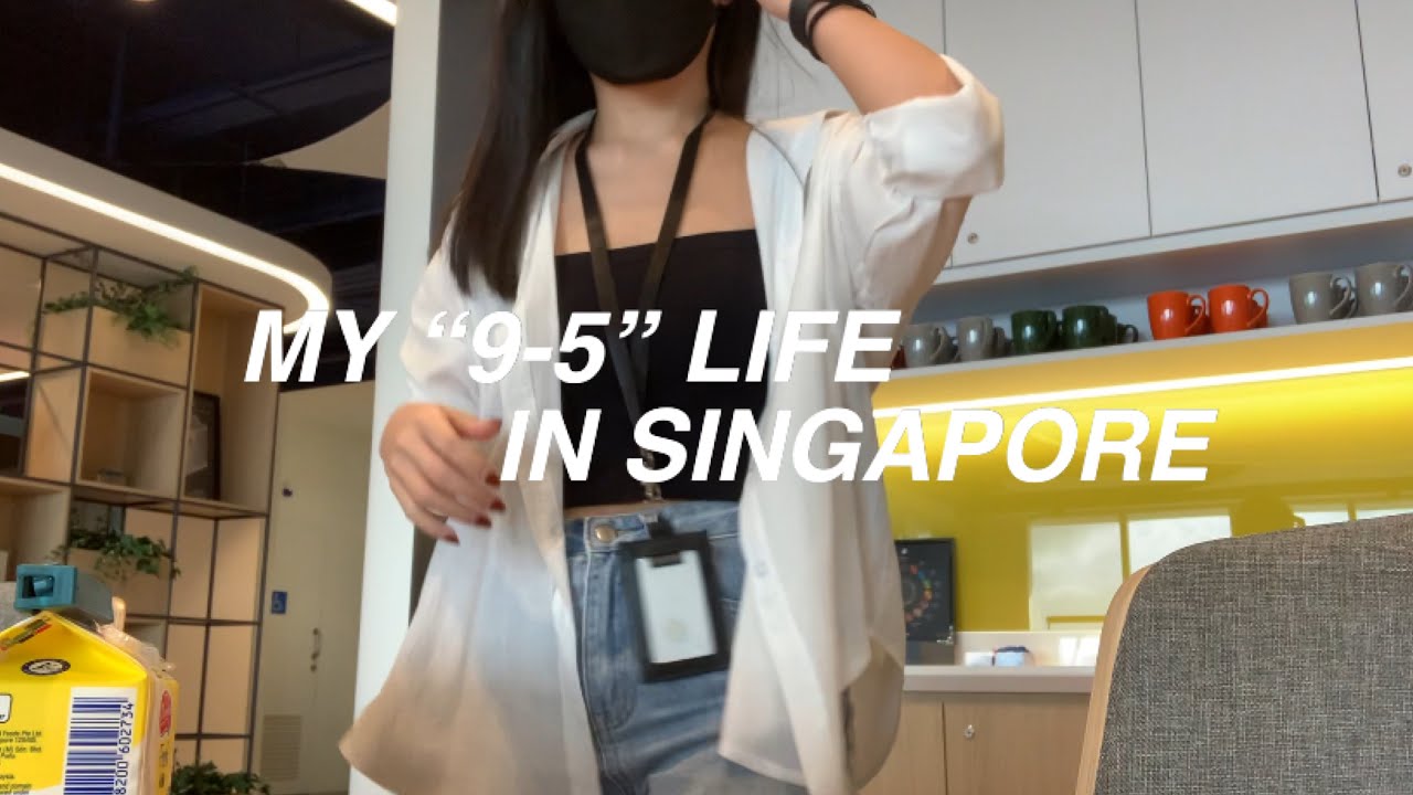 WEEK IN MY LIFE WITH A "9 to 5" JOB IN SINGAPORE | Living Alone Diaries for a few days...  | VLOG