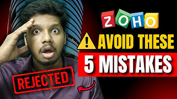 ZOHO Software Developer Interview - 5 Hidden Mistakes That Get You Rejected! 😳 (Tamil)