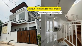 Build A 2storey House Sized 95 X 14m  House Tour And Share Budget