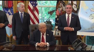 President Trump delivers remarks and signs Executive Order 10/06/2025.