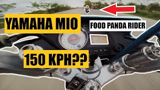 Sinibak ako ng food panda rider!! Mio Vs Raider 150 plus RS150!!