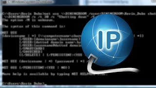 معرفة الاى بى IP الخاص بالجهاز بدون برامج