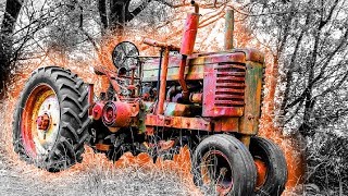 Old Tractors - First Start In Many Years | Diesel Engine Cold Start Up