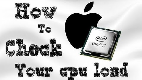 How to Check CPU Usage, If MacBook Starts to Run Slower