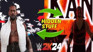 NEW HIDDEN STUFF TO DOWNLOAD IN WWE2K24 INCLUDING (modles,themes,hair,mask& more)