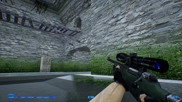 Testing Guns & Gameplay in Counter-Strike Unreal – Realistic Physics & Shooting!"