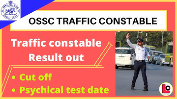 Ossc traffic constable Result out | cut off kete gala 2021|  traffic constable psychical test date