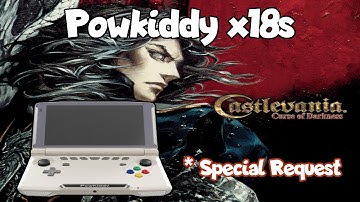Powkiddy X18s, Special Request, PS2, Castlevania: Curse of Darkness, AetherSX2