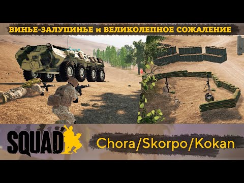 Видео: Пистон над полем боя, Chora/Skorpo/Kokan [SQUAD]