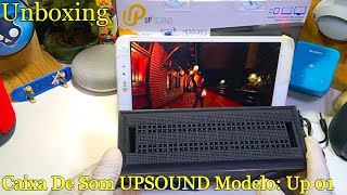 Caixa de som Upsound modelo Up 01(Unboxing)