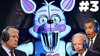 US Presidents Play Five Nights at Freddys Sister Location (FNAF SL) Part 3
