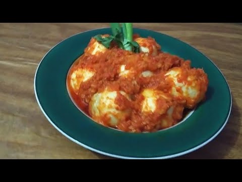 Resep Telur Balado Simple Youtube