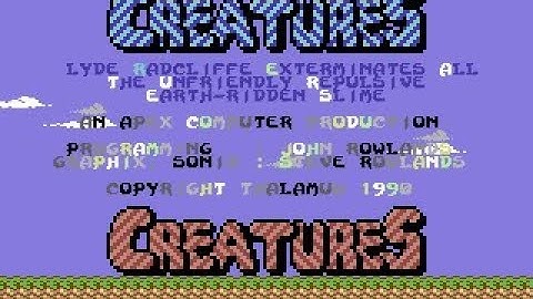 Creatures Review for the Commodore 64 by John Gage