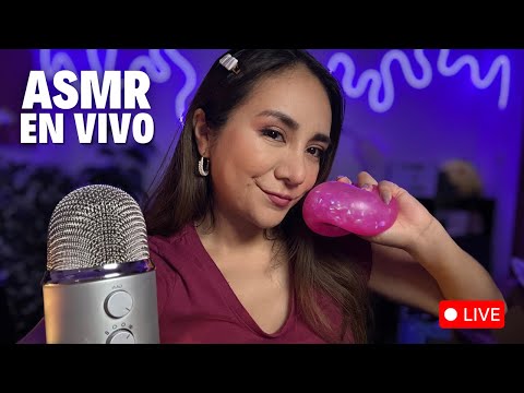 Asmr LIVE  para relajarte💆😴