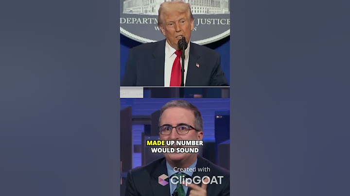 Trump & The Press: John Oliver’s Sharp Take on Last Week Tonight (HBO)