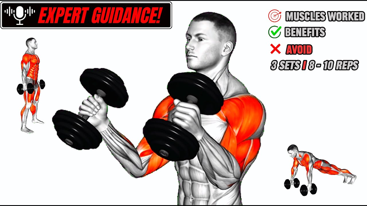 Burn Fat, Build Muscle: The Ultimate Dumbbell HIIT Workout! - YouTube
