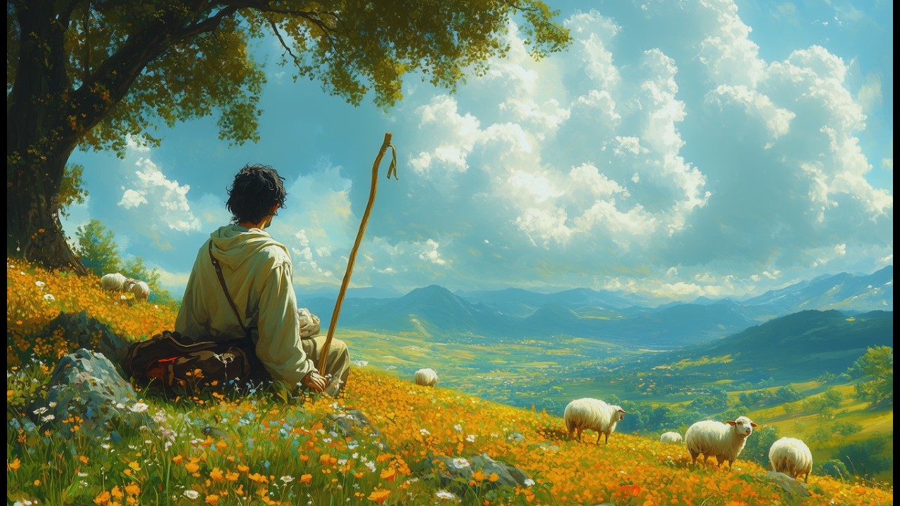 Shepherd's Meadow — Pastoral Fiddle & Gentle Celtic Violin | Study & Sleep Music