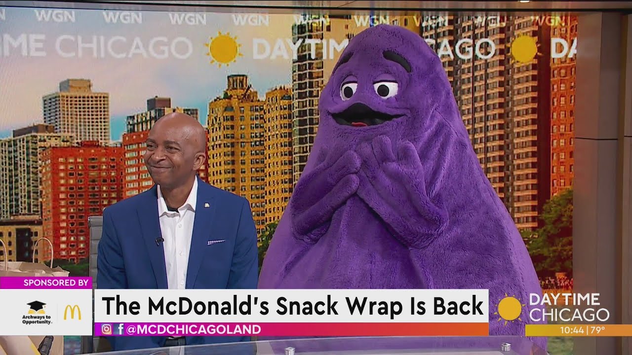 The McDonald's Snack Wrap Is Back