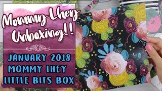 Mommy Lhey Unboxing! Little  Bits Box January 2018