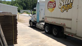 Touch Freight Driver Unloading | Burpees Day 1|2 #fircrew #fritolay #touchfreight