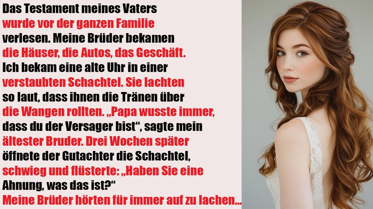 Mein Vater gab mir seine „wertlose“ Uhr – meine Brüder lachten, bis der Gutachter kam