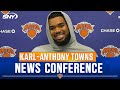 Karl-Anthony Towns speaks about Malcolm Brogdon and new Knicks teammates