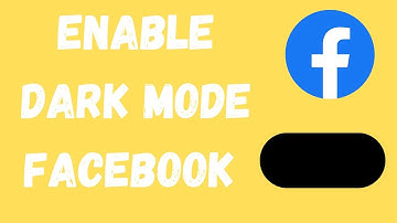 How to enable dark mode on Facebook app 2022