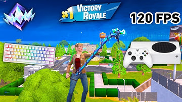 Fortnite Unreal Ranked Reload On Xbox Series S | Keyboard & Mouse Gameplay | 120 FPS | 4K
