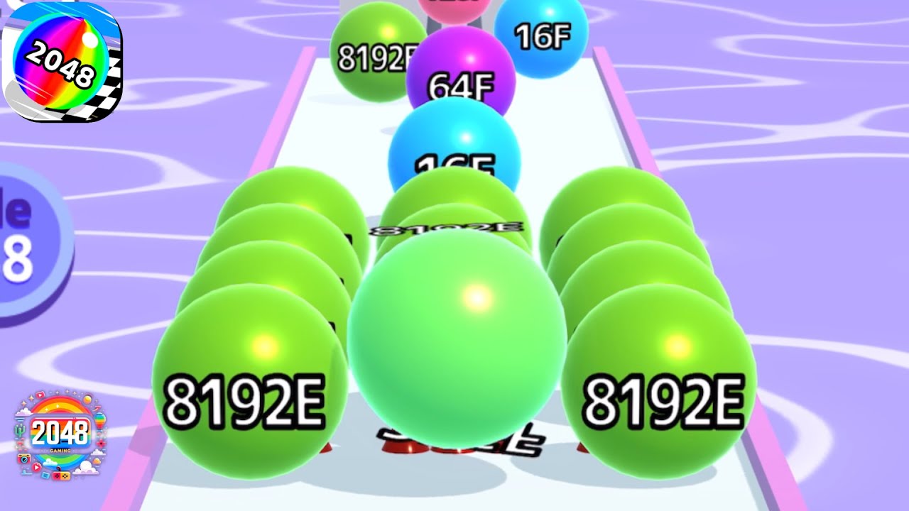 Ball Run 2048 Infinity Android iOS Gameplay Walkthrough #29 - YouTube