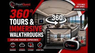 Famous 360° Tours & Immersive Walkthroughs | VR, Web & Interactive Virtual Experiences by PearlQuest Wealth