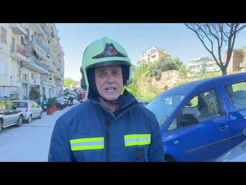 Φωτιά και απεγκλωβισμοί σε διαμέρισμα στο κέντρο της Θεσσαλονίκης