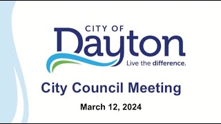 City Council Meeting 3-12-2024