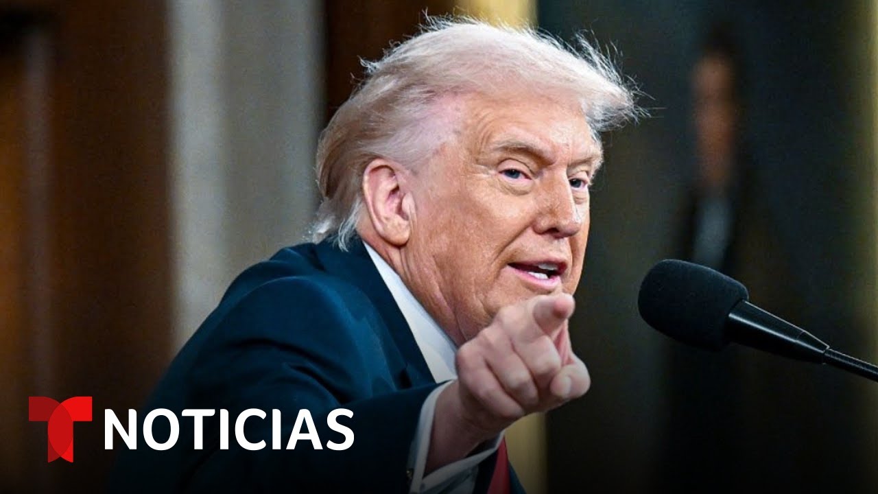 Vea completo el primer discurso del Estado de la Nación del segundo mandato de Trump