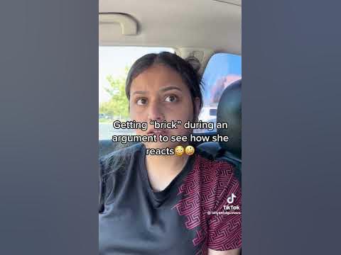 Taliya and Gustavo -getting brick during arguments to see her she