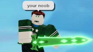 I beat a Toxic Player and made him Mad (Roblox Bedwars)