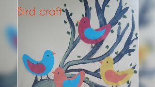 Bird craft, ainting and crafting,