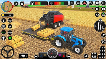 Modern Tractor Farming Game Simulator 3D - New Child Android Game - Android Game 2025