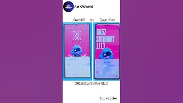 OneUI 7 vs Hyper OS 2 Lock Screen Customization #shorts