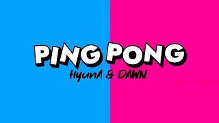 HyunA & DAWN - PING PONG (Instrumental)