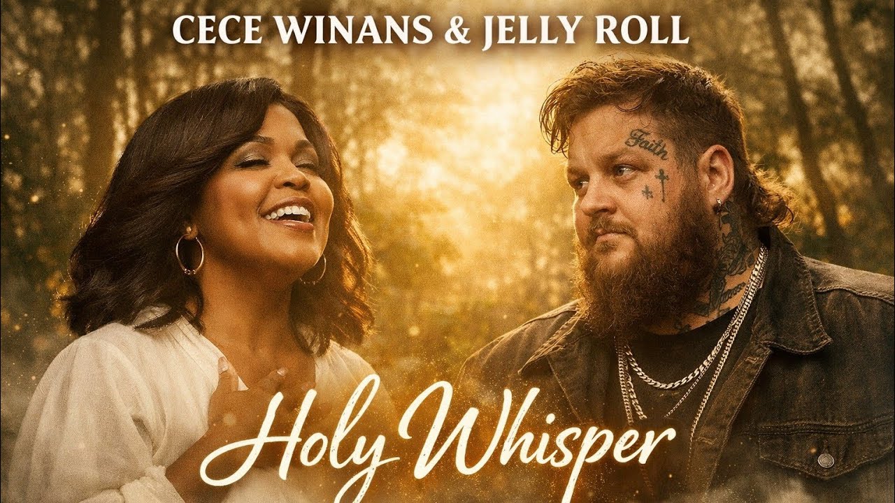 HOLY WHISPER 🙏 | CeCe Winans x Jelly Roll (Gospel Collaboration) | A Song of Grace & Redemption