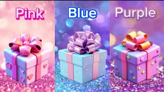Choose your gift #3giftboxchallenge #3giftbox #pickone #wouldyourather