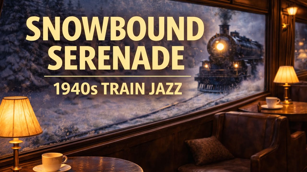 Snowbound Serenade: Vintage Train Jazz for Chilly Evenings