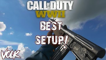 Call of Duty WW2 - VOLK Best class setup! BEST WEAPON IN COD WWII